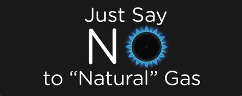 ban natural gas appliances